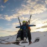 parapente enfant les menuires