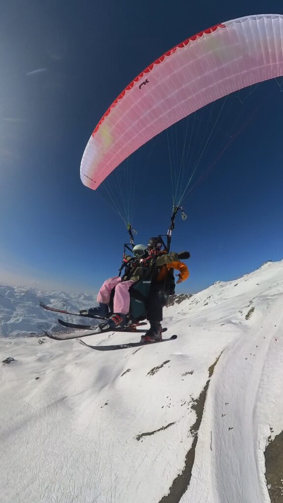 école saint martin de belleville parapente
